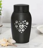 Urn | RVS | 250ml | zwart | hart Pootjes zwart (S2), Verzenden, Nieuw