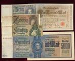 Duitsland. - 7 Banknotes - Various Dates (Zonder