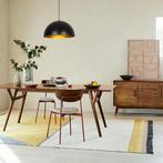 2dekans | Moderne hanglamp zwart goud 40 cm | Canti, Huis en Inrichting, Lampen | Hanglampen, Ophalen of Verzenden, Zo goed als nieuw