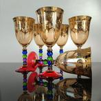 SECOLOVENTESIMO - Kelk (6) - Pearls Gold colors Goblets - 24