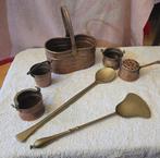 Container (7) - Koper, Messing, Tin - Antico set pentoline