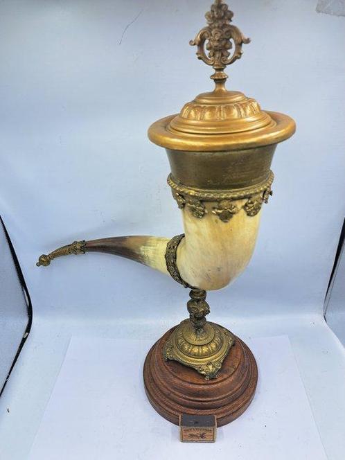 Hoorn des Overvloeds 57 cm. - - Hoorn - Frankrijk, Antiek en Kunst, Antiek | Overige Antiek