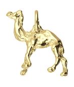 Gouden Dromedaris ketting hanger, Verzenden, Nieuw