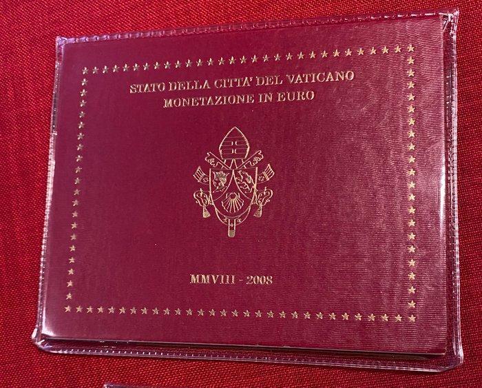 Vaticaan. Year Set (BU) 2008 (Zonder Minimumprijs), Postzegels en Munten, Munten | Europa | Euromunten