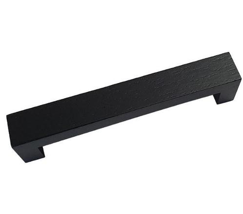 Greep Bench Recht Essen gelakt mat zwart 128 mm, Doe-het-zelf en Verbouw, Hang- en Sluitwerk, Verzenden