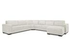 Hoekbankstel Malden - hoekbanken - Wit, Huis en Inrichting, Banken | Sofa's en Chaises Longues, Nieuw, Stof