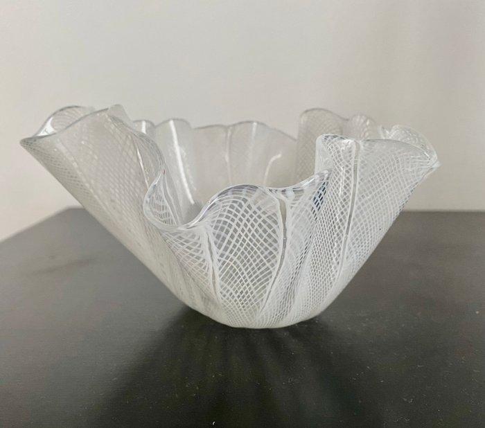 Venini - Fulvio Bianconi - Vaas - Fazzoletto - Muranoglas -, Antiek en Kunst, Antiek | Glas en Kristal