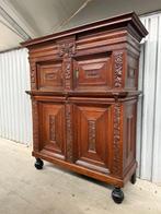 Kast - Zeeuwse kast Panelenkast, kolommenkast, rankenkast,, Antiek en Kunst
