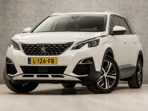 Zakelijke Lease |  Peugeot 5008 1.2 PureTech Sport 7 Persoon, Auto's, Peugeot, Onderhoudsboekje, Lease, Zwart, Automaat, SUV of Terreinwagen