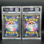 Pokémon - 2 Graded card - Pikachu ex SR / Pikachu ex UR Set, Nieuw