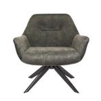 Set van 4 Draaistoel 'Vegas' Velours Groen