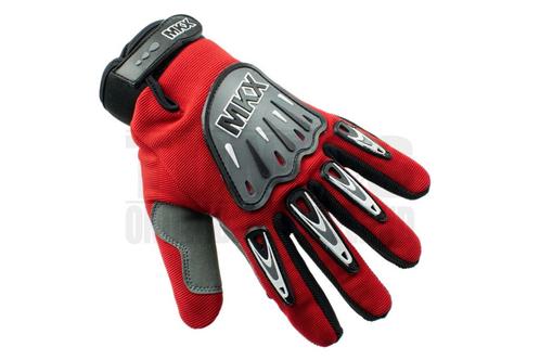 Handschoenen set cross rood / zwart (diverse maten) MKX, Motoren, Kleding | Motorkleding, Ophalen of Verzenden