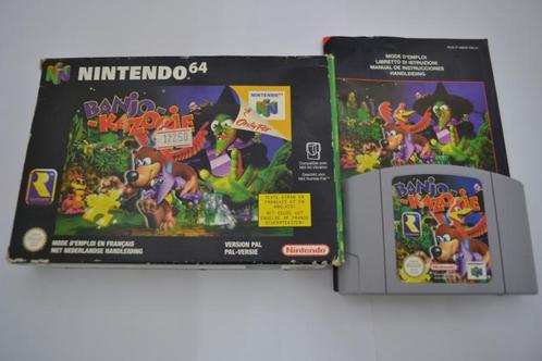 Banjo Kazooie (N64 NEU4 CIB), Spelcomputers en Games, Games | Nintendo 64, Zo goed als nieuw, Verzenden