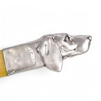 Wilhelm Binder page turner with solid silver handle in form, Antiek en Kunst