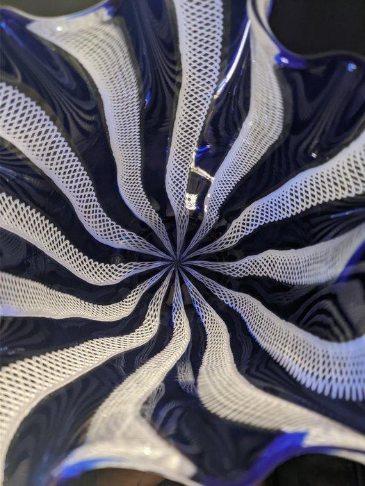 Vaas - Fazzoletto - Muranoglas, Antiek en Kunst, Antiek | Glas en Kristal