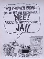 De pil in het ziekenfonds, abortus eruit! (lijst optie), Verzamelen, Verzenden, Nieuw, Overige onderwerpen, Met lijst