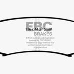 EBC 10+ Lexus GX460 4.6 Ultimax2 Rear Brake Pads, Ophalen of Verzenden, Nieuw