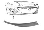 BUMPER SPOILER VOOR OPEL ASTRA J 2009-2015 13387155, Auto-onderdelen, Carrosserie en Plaatwerk, Ophalen of Verzenden, Nieuw