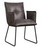 Eetkamerstoel Met Armleuning Seda - eetkamerstoelen, Nieuw, Overige materialen