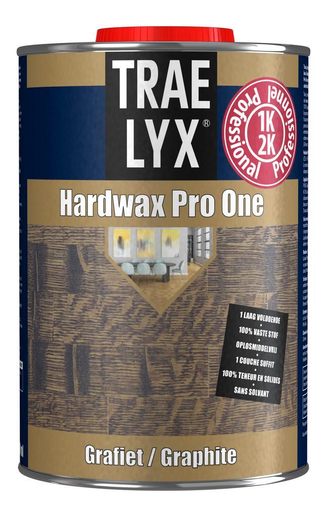 Trae lyx hardwax pro one 1 liter, grafiet, Doe-het-zelf en Verbouw, Verf, Beits en Lak, Nieuw, Verzenden