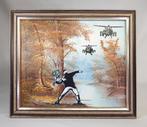 Fictional World (1980) - Banksy´s Glowing Flower Thrower