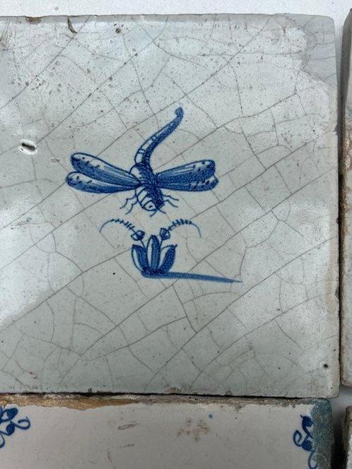 Tegel (4) - Libelle bootje kinderspel slee - 1700-1750, Antiek en Kunst, Antiek | Glas en Kristal