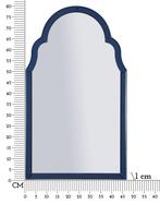 TANGER BLAUWE WANDSPIEGEL CM 47X1X80 ( BINNENSPIEGEL, Ophalen of Verzenden, Nieuw