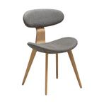 *WOONWINKEL* Dan-Form Buckle Eetkamerstoel Scandinavisch Des, Huis en Inrichting, Stoelen, Verzenden, Nieuw, Bruin