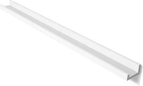 Hoppa! LWS46WT Wandplank - Wit van €40 voor €19, Huis en Inrichting, Woonaccessoires | Wandplanken en Boekenplanken, Nieuw, Ophalen of Verzenden