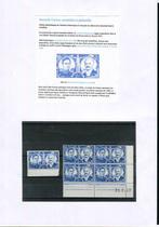 Frankrijk - Studie over de niet-uitgegeven Frans-Engelse, Gestempeld