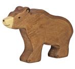 Holztiger - Houten Dieren - Bruine Beer - 15 cm, Nieuw