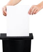 2dekans | BRASQ Papierversnipperaar met Opvangbak Zwart - 7, Ophalen of Verzenden, Nieuw in verpakking