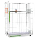 Gebruikte Rolcontainer  L: 1440, B: 880, H: 1870 (mm)