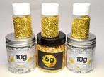 Themacollectie - Goud- en zilverblad, goudgevulde nuggets in