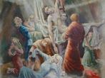 Italiaanse school (XX) - Kruisiging afname, Antiek en Kunst, Kunst | Schilderijen | Klassiek