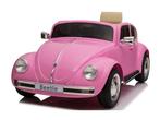 Volkswagen Beetle Oldtimer, 12 volt kinderauto met rubberen, Nieuw, Afstandsbediening, Ophalen of Verzenden