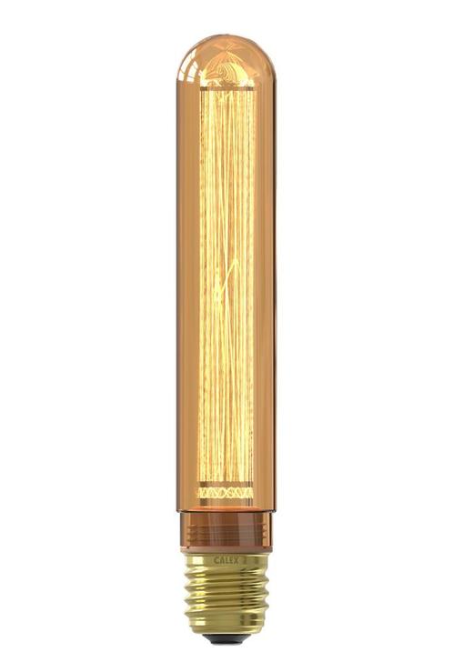 Calex LED Buislamp Glasfiber E27 2.3W 65lm 1800K Goud Dim..., Huis en Inrichting, Lampen | Overige, Nieuw, Ophalen of Verzenden