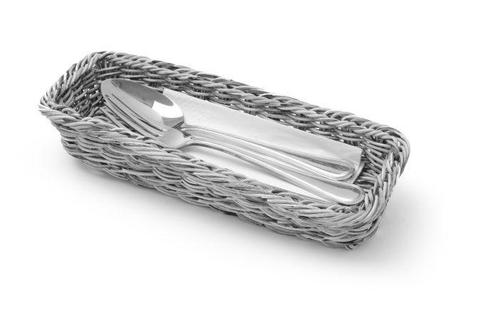 Bestekmand - lichtgrijs - (B)10x(D)27x(H)4,5cm, Zakelijke goederen, Horeca | Keukenapparatuur, Nieuw in verpakking, Bakkerij en Slagerij