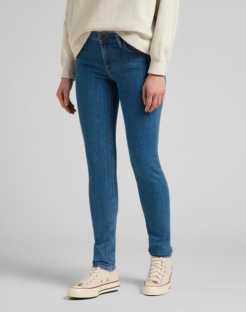 -56% Lee  Lee Scarlett mid lexi  maat 26-33, Kleding | Dames, Spijkerbroeken en Jeans, Blauw, Nieuw, Verzenden