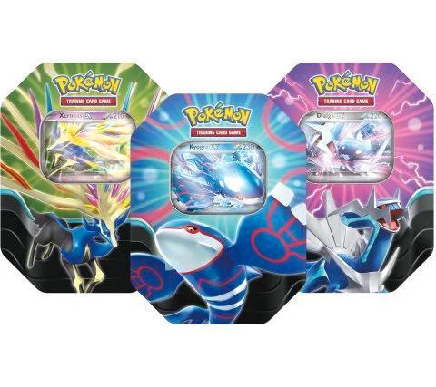 Pokémon - Azure Legends Tins, Hobby en Vrije tijd, Verzamelkaartspellen | Pokémon, Boosterbox, Nieuw