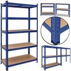 Metalen Opbergrek tot 875kg blauw (Meubelen, Interieur), Huis en Inrichting, Kasten | Televisiemeubels, Verzenden, Nieuw