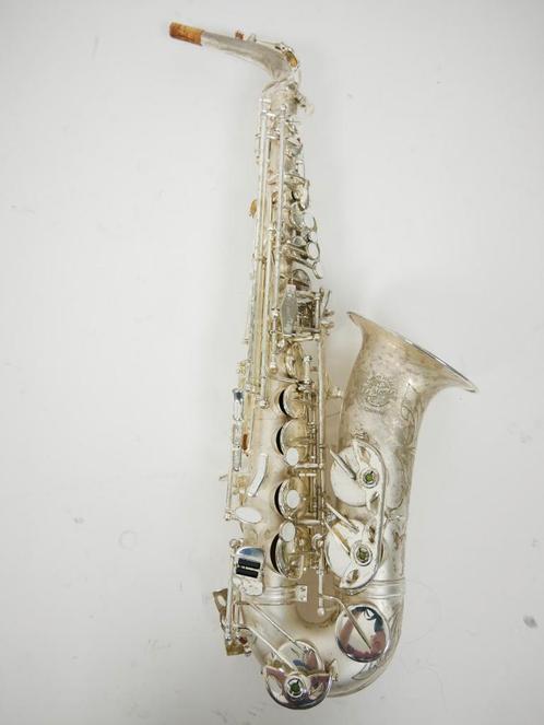 Altsax Lemonde Model Universal in Sand Silver gereviseerd!, Muziek en Instrumenten, Blaasinstrumenten | Saxofoons, Alt, Gebruikt