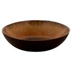 GGM Gastro | (4 stuks) CECIL - Bord - diep - Ø 210mm - Bruin, Verzenden, Nieuw, Effen, Bord(en)