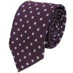 Paarse stropdas met stippen • 7cm • Stropdassen kopen, Kleding | Heren, Stropdassen, Nieuw, Met patroon, Losse Blouse Kraagjes