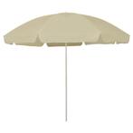 vidaXL Strandparasol 300 cm zandgeel, Tuin en Terras, Parasols, Verzenden, Nieuw, 2 tot 3 meter, Strandparasol