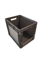 40x30x32 magazijnbak, stapelbaar, PP-R, donkergrijs, nieuw -, Zakelijke goederen, Kantoor en Winkelinrichting | Magazijn, Stelling en Opslag