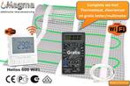 Elektrische vloerverwarming met WiFi thermostaat, Doe-het-zelf en Verbouw, Nieuw, Hoog rendement (Hr), Minder dan 60 cm, Minder dan 200 watt