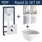 Grohe Rapid SL Toiletset set09 BWS Brussel met Grohe Arena, Doe-het-zelf en Verbouw, Sanitair, Ophalen of Verzenden, Nieuw, Overige typen