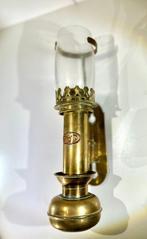 GWR Great Western Railway - GWR - Wandlamp - Glas, Messing -, Antiek en Kunst