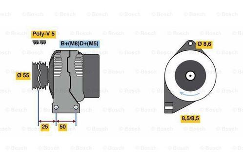 Dynamo / Alternator FIAT BRAVO II,I (1.4,1.4 LPG,1.2 16..., Auto-onderdelen, Motor en Toebehoren, Nieuw, Ophalen of Verzenden